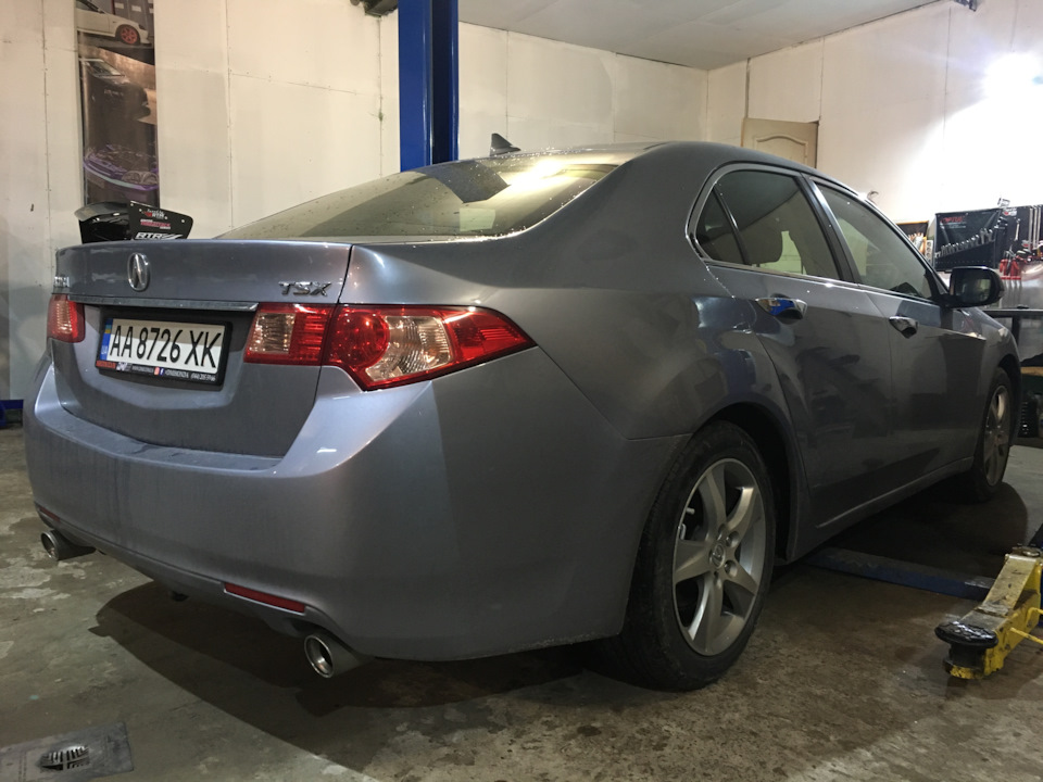 Встановлення захисту Кольчуга (Accord 8 / Acura TSX) 2