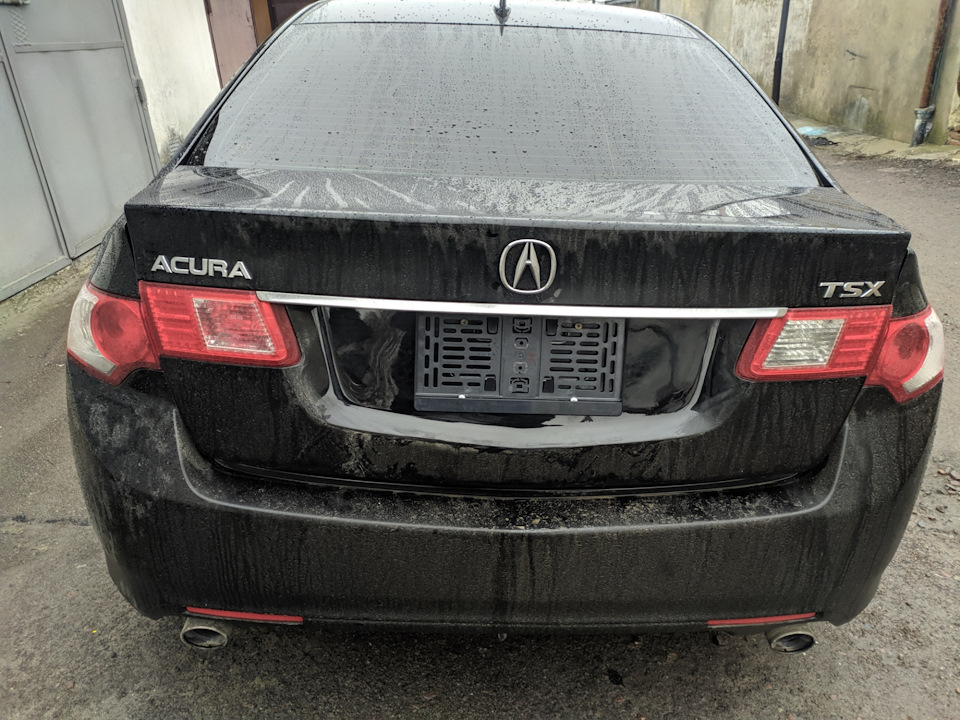 Перереєстрація Acura, номерні знаки американського зразка 5