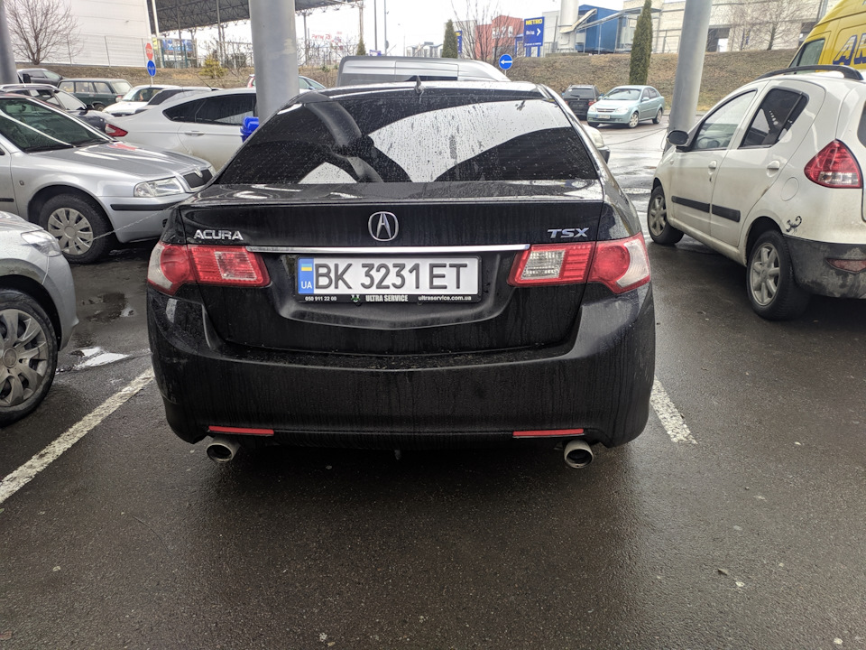 Перереєстрація Acura, номерні знаки американського зразка 3