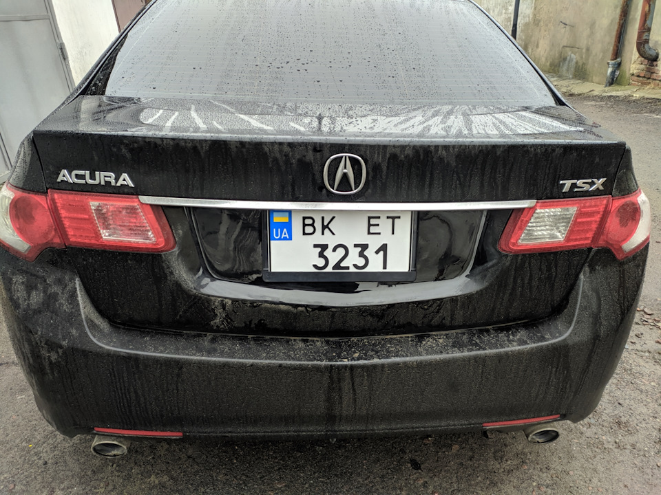 Перереєстрація Acura, номерні знаки американського зразка 2