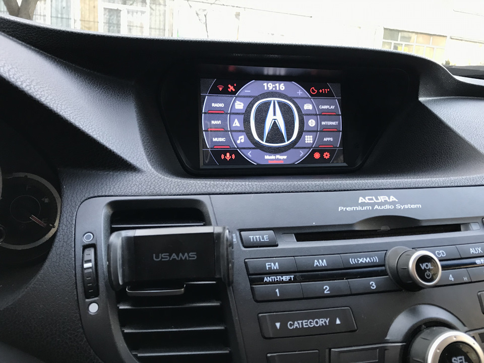 Apple CarPlay / Android Auto в Honda Accord VIII та Acura TSX 1