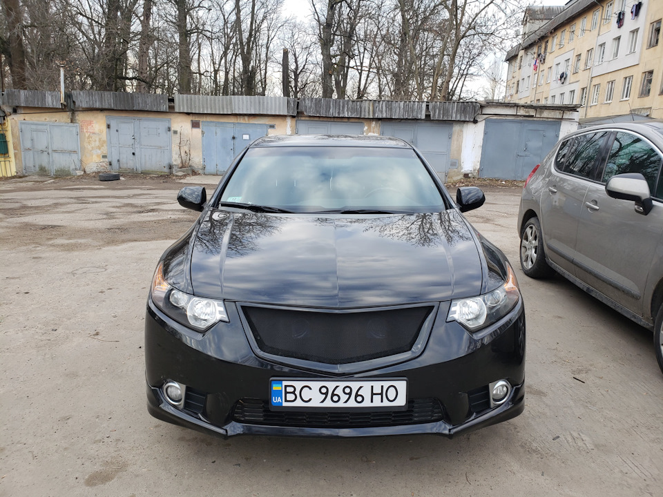 Грати радіатора для рестайлінгової Honda Accord VIII 1
