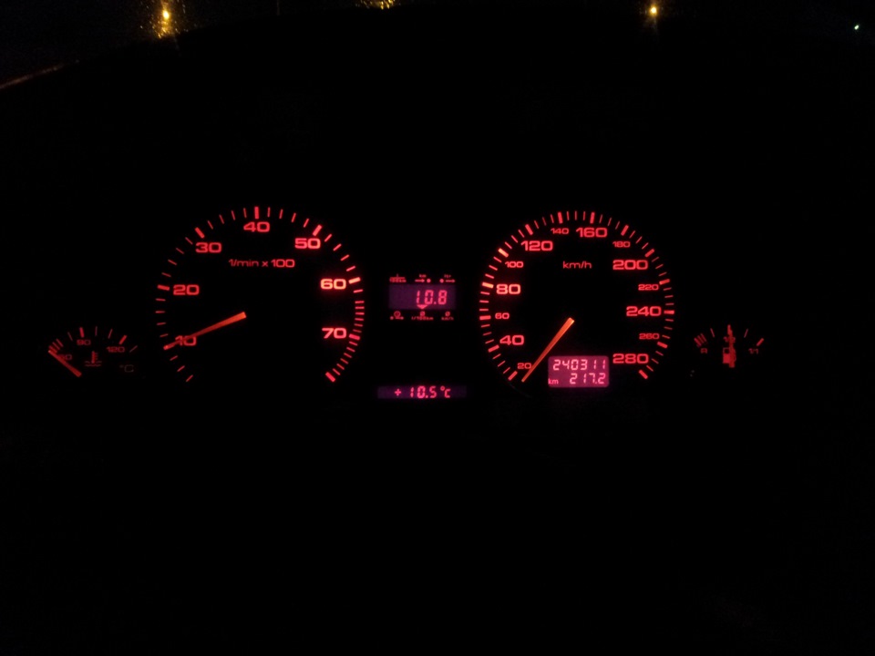 Приборка від А6/С4 V6 на 100-ку (приладка з БК та БСК) установка 2