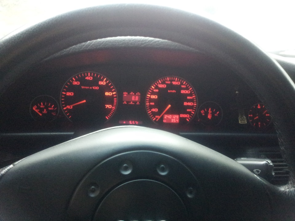 Приборка від А6/С4 V6 на 100-ку (приладка з БК та БСК) установка 1