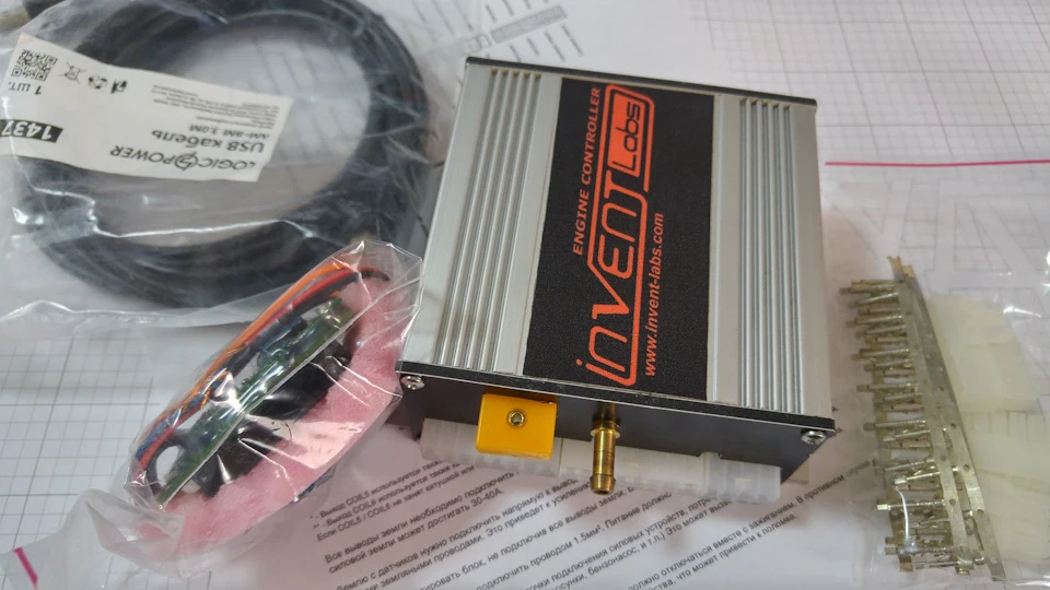 Уприскування Invent Lab EMS-1 на двигун 2.0 16V (ACE)