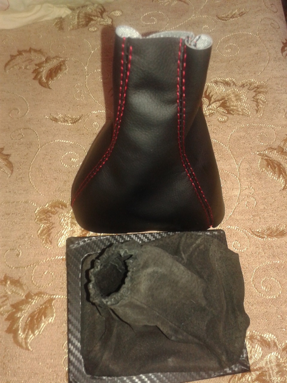 заміна чохла КПП, Ручника та самої ручки ручника. 2