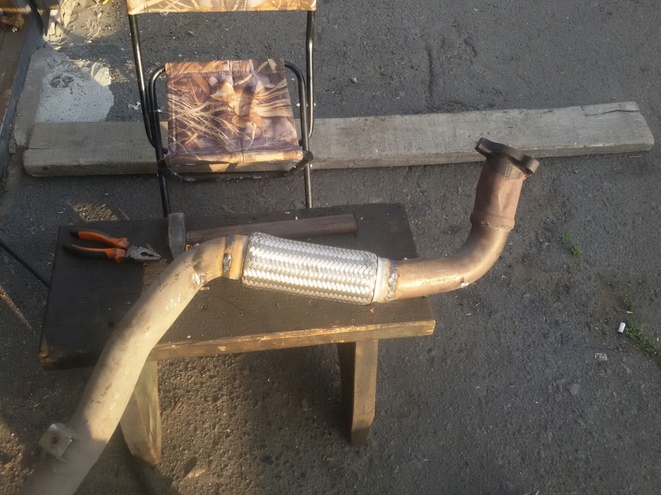 Вібрація та гул. Установка гофри 2