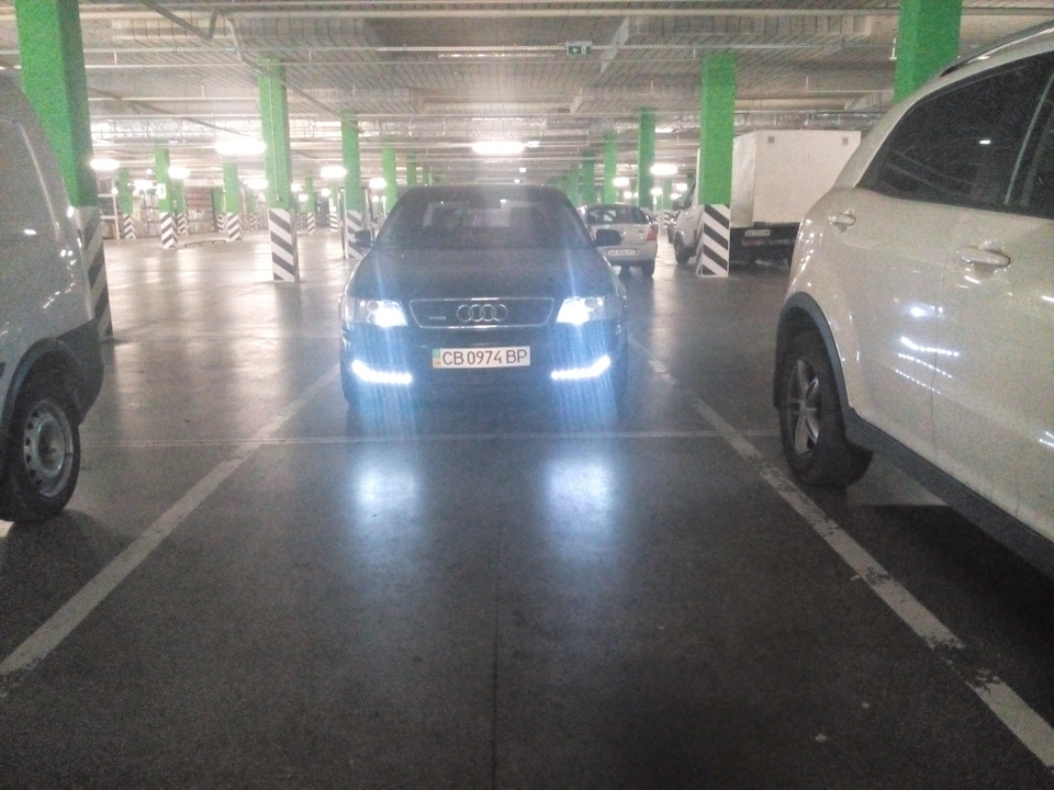 дхо (drl) з повторювачем повороту в стилі q7 рестайл. ч3. 1