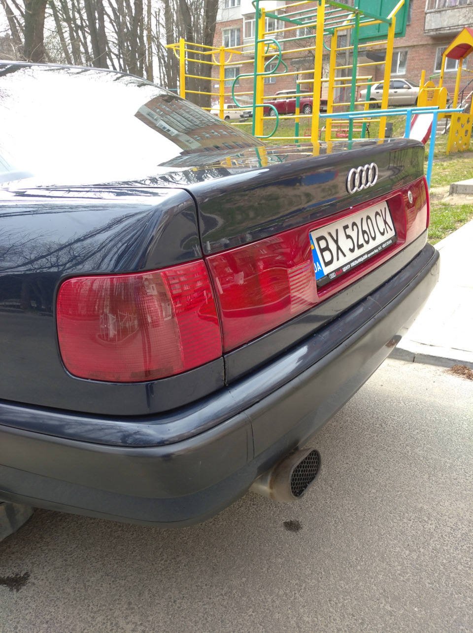 Поставив бленду S4 2
