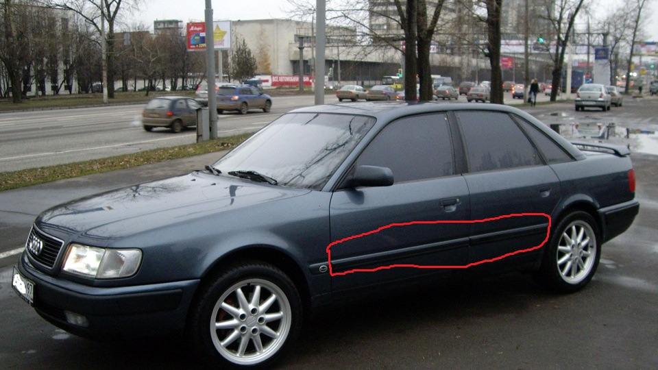 Шукаю, куплю молдинги на audi 100 c4 1