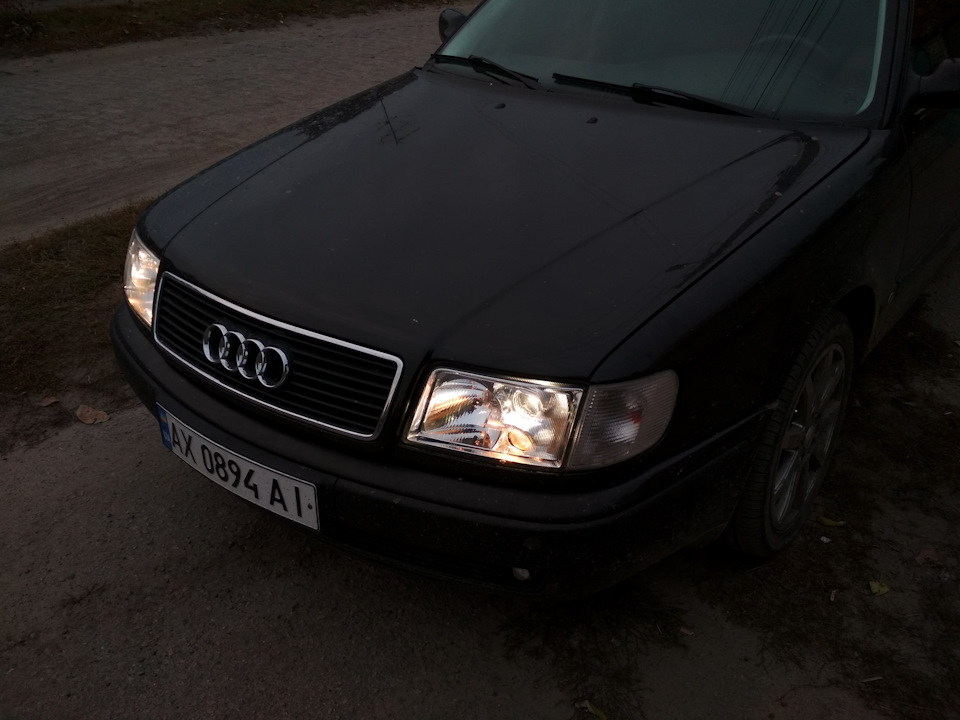 Історія встановлення фар S4 TDI c4 5