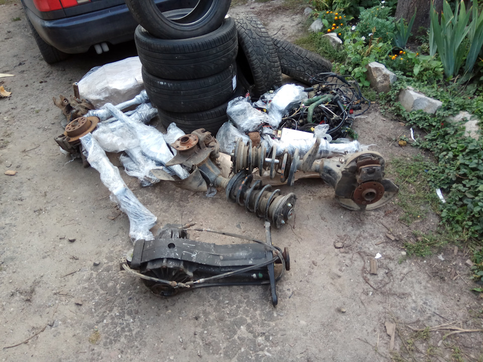 На шляху до повного приводу Частина 1.1 Твін Торсен - Редуктор від V8 і всяка всячина 1