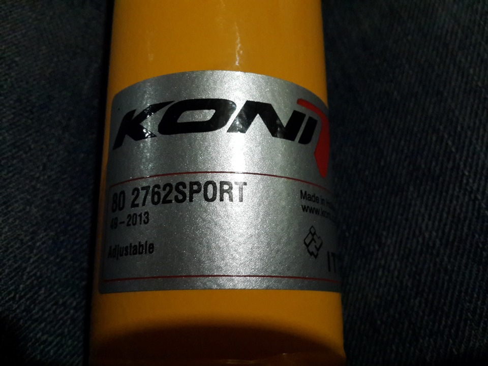 У кого стоять оригінальні KONI SPORT? 2