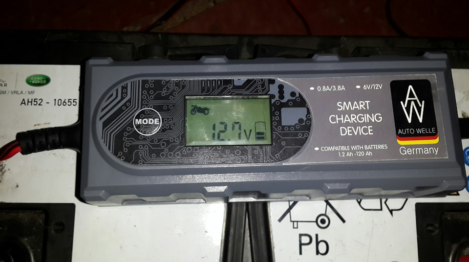 Зарядний пристрій AGM Auto Welle AW05-1204 5