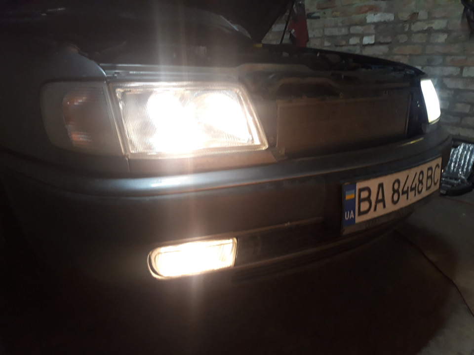 Встановлення передніх фар від S4 3
