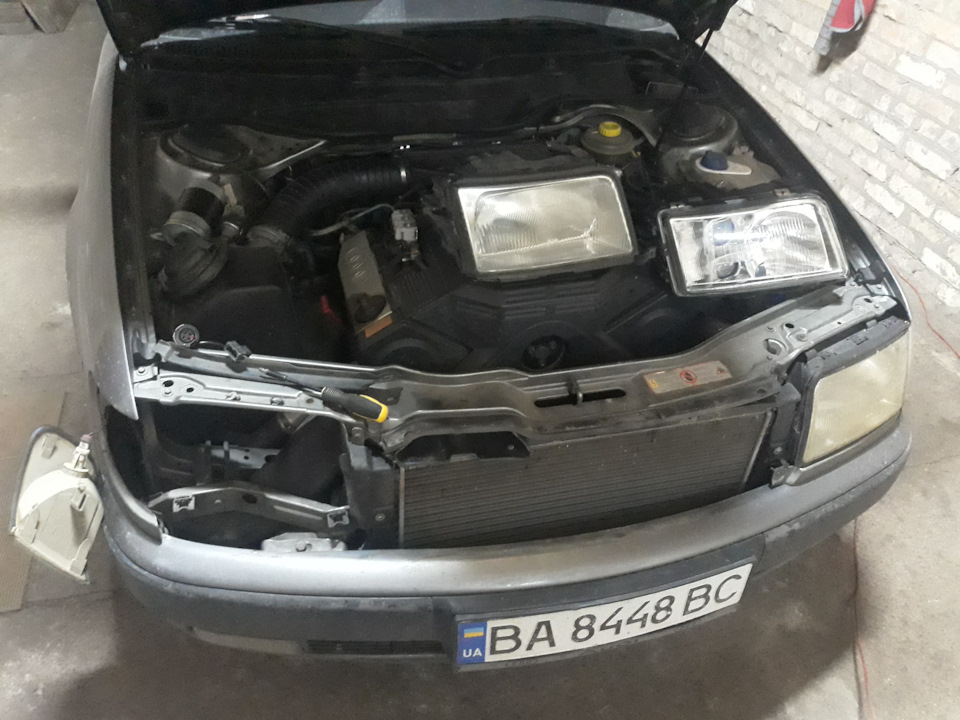 Встановлення передніх фар від S4 2