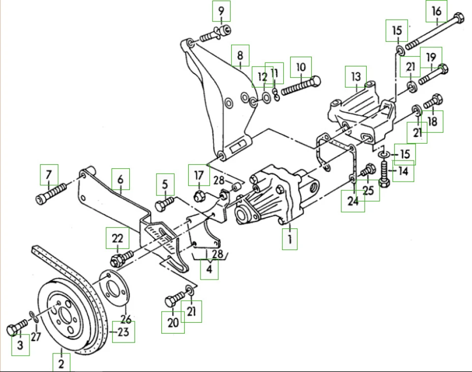Заміна поліклінового ременя