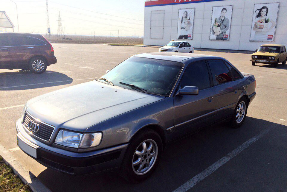 Настала весна пора перевзутися, або Audi 100 C4 на нових дисках 1