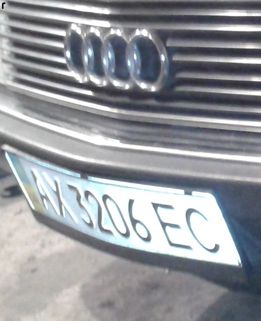 Поставил на учёт АХ 3206 ЕС 1