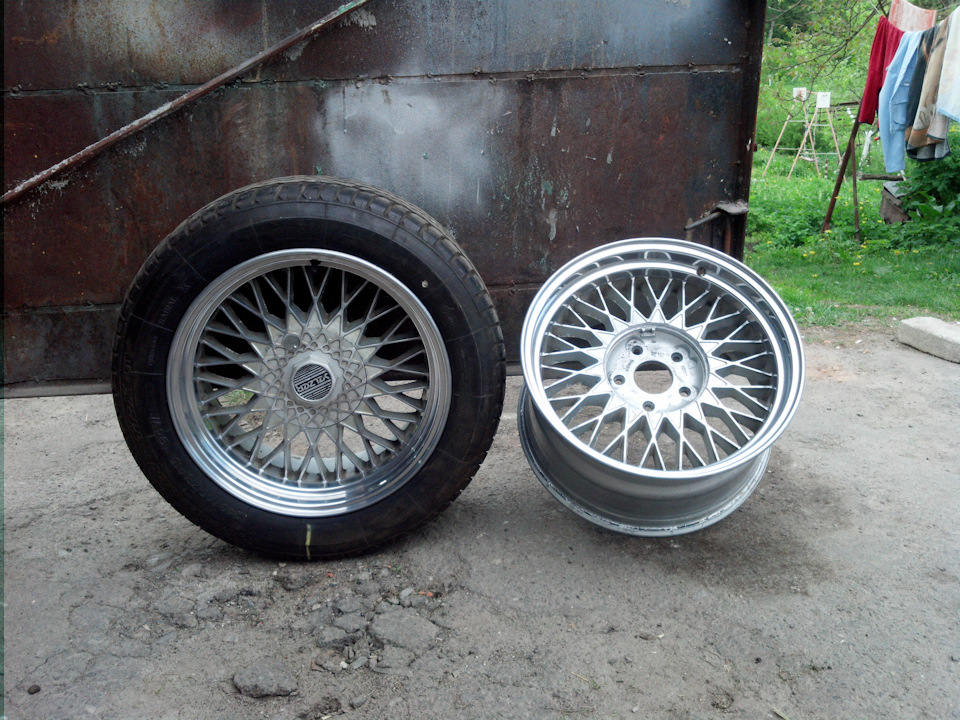 Тізер-шмізер ))) TRX wheels&tires для Audi 200 2.2 turbo quattro part 1 4