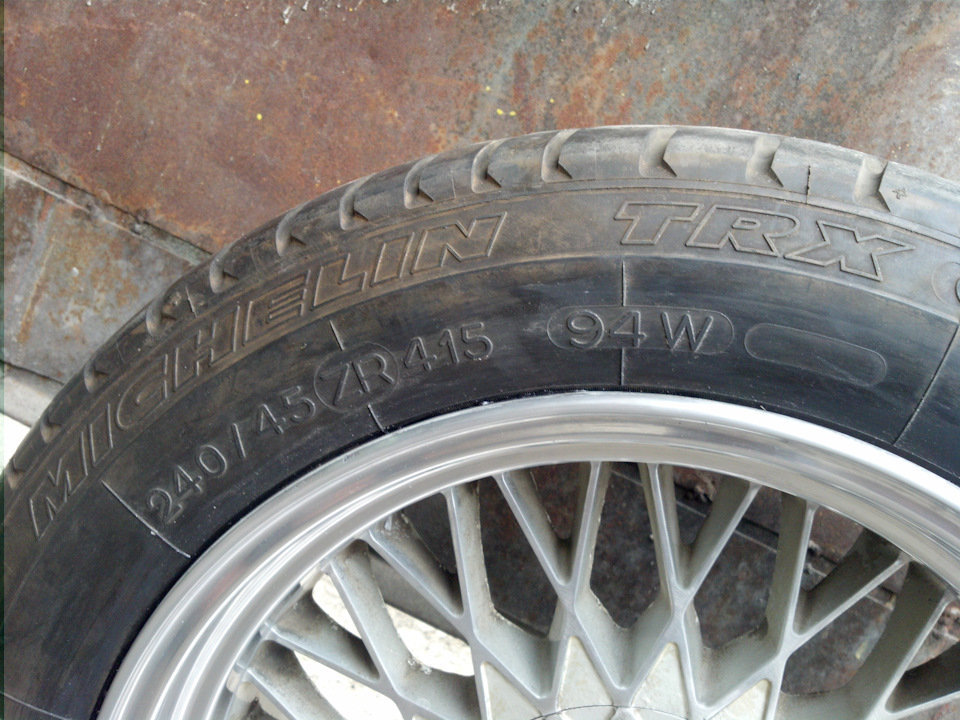 Тізер-шмізер ))) TRX wheels&tires для Audi 200 2.2 turbo quattro part 1 2
