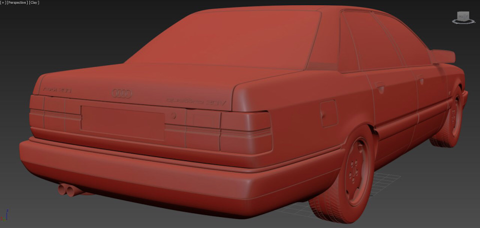 3D Audi 200 20v 2