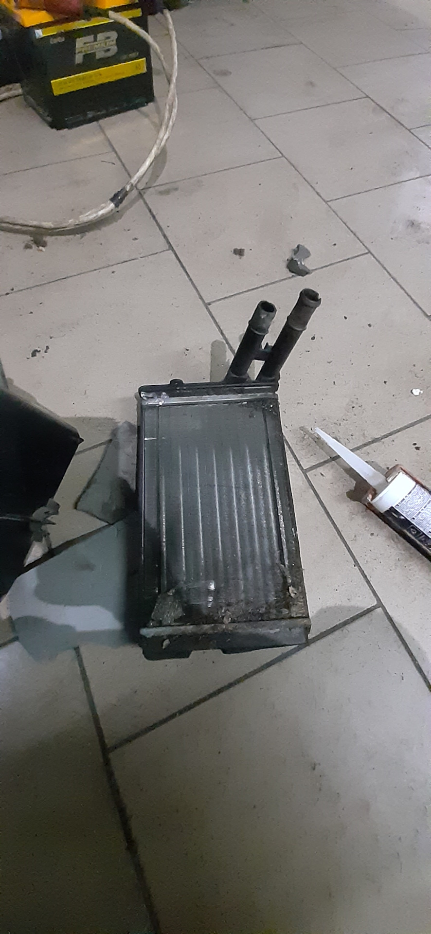 Заміна печі Ауді 80 1.8s 3