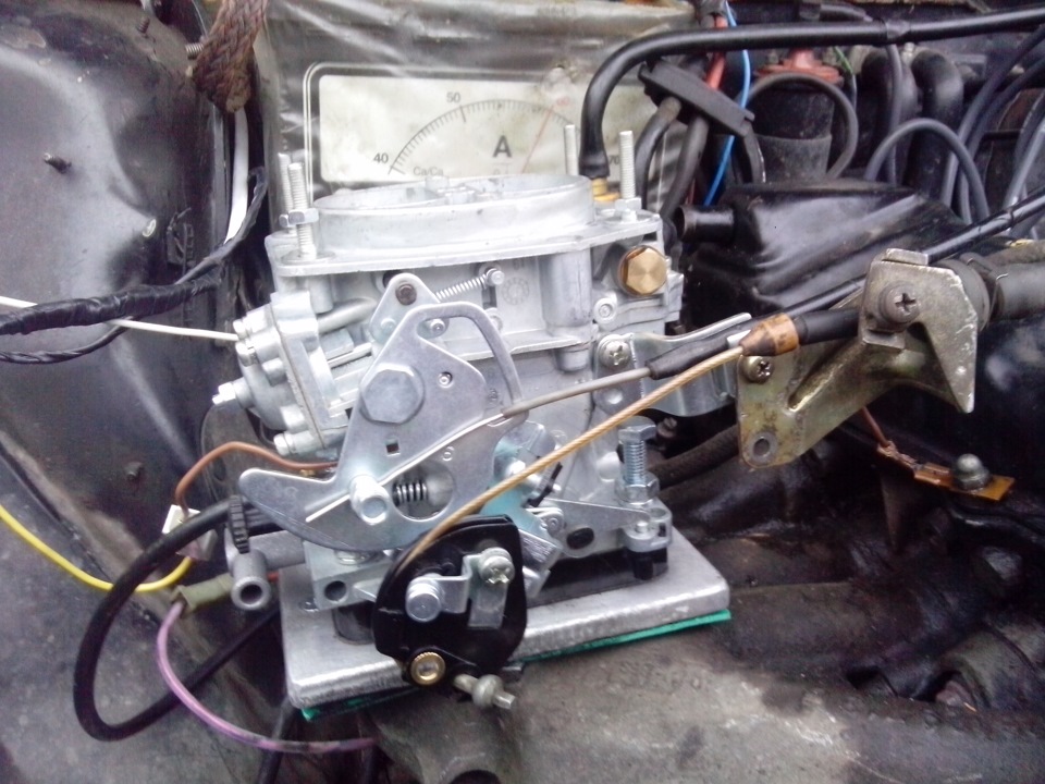 Встановлення карбюратора Solex 21083 5