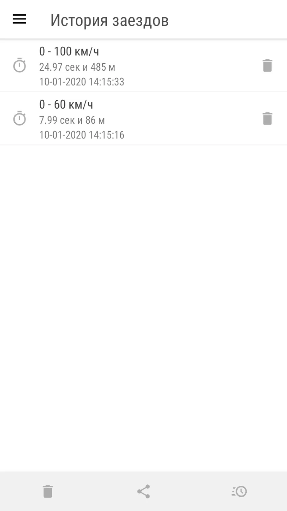 Пробний замір.