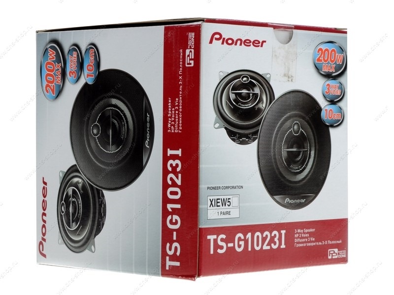Встановив Pioneer TS-G1023i замість штатних 1