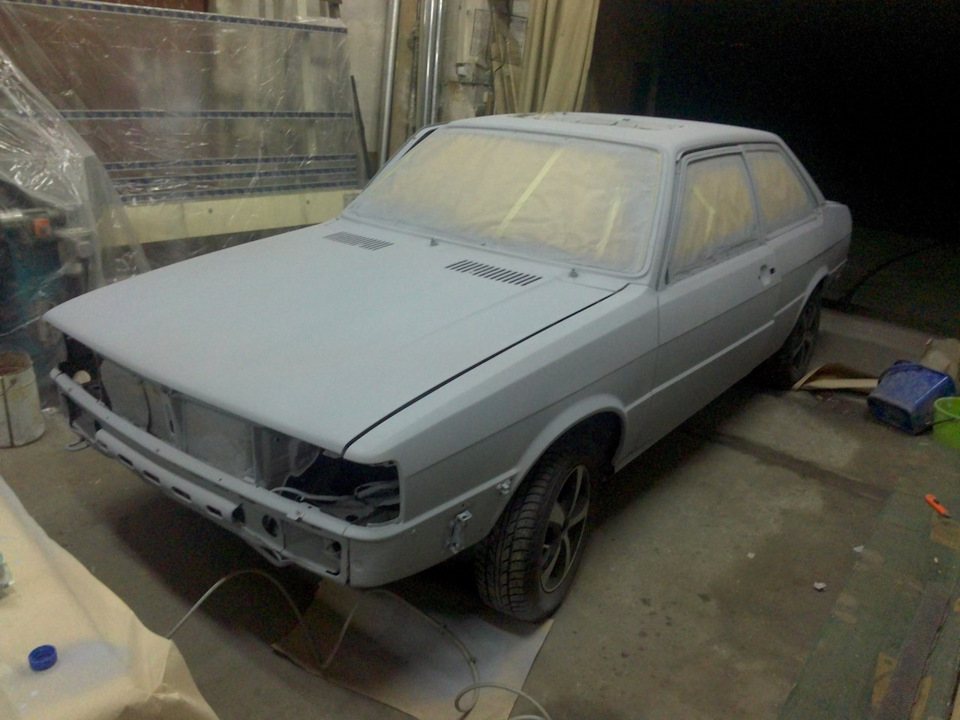 Малярні роботи з Audi 80b2 5