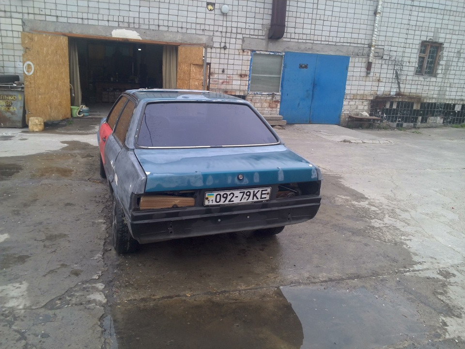 Малярні роботи з Audi 80b2 3