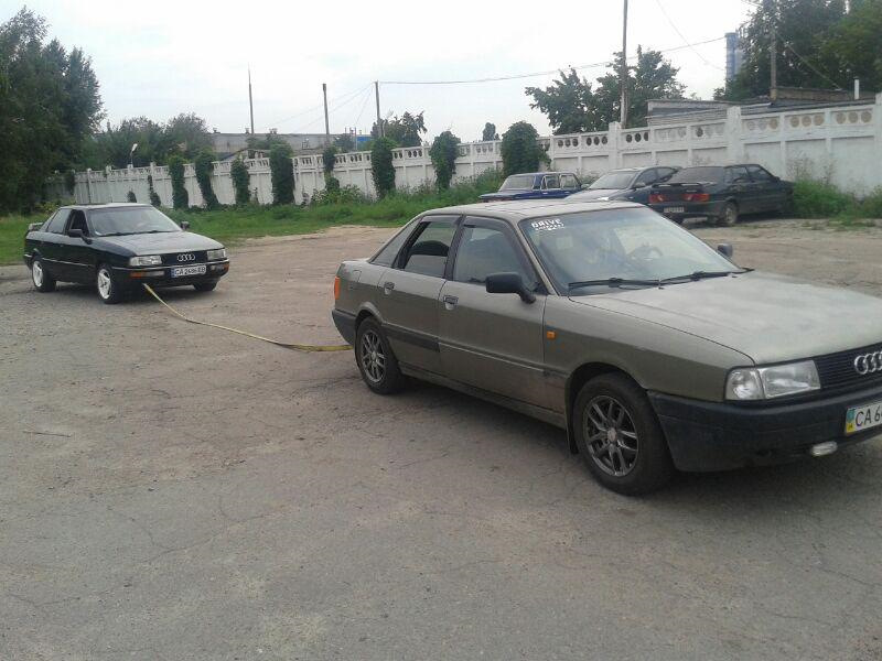 Гонка з Ромою проти його Audi 90 4