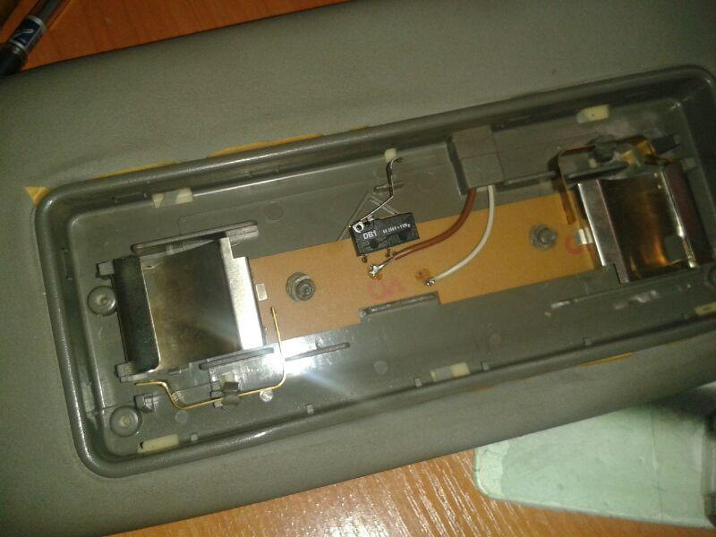 Козирки з підсвічуванням заміна ламп) і неприємний сюрприз... 1