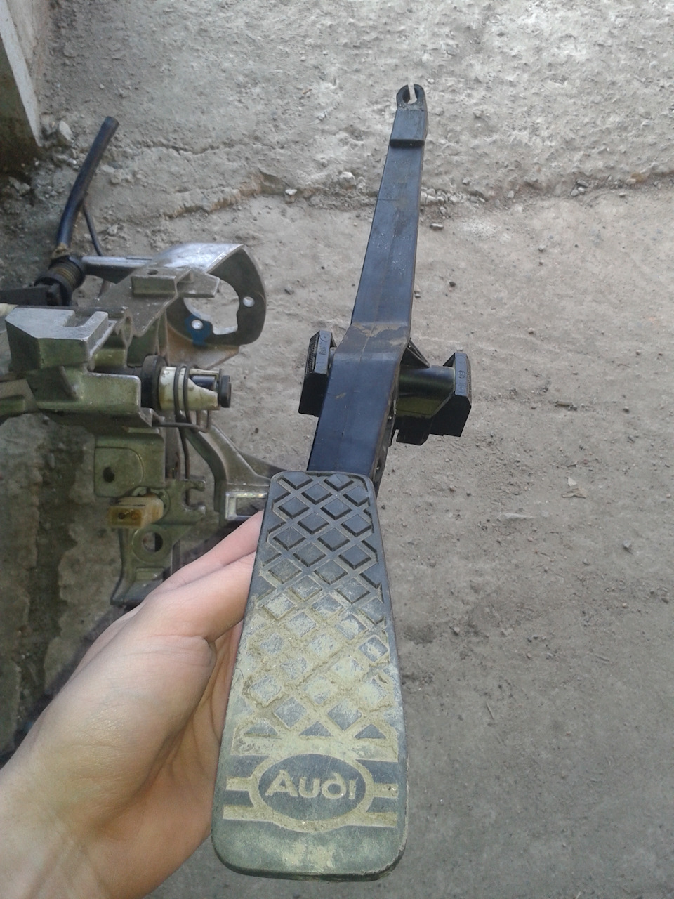 Педаль газу та накладки на педалі! 2
