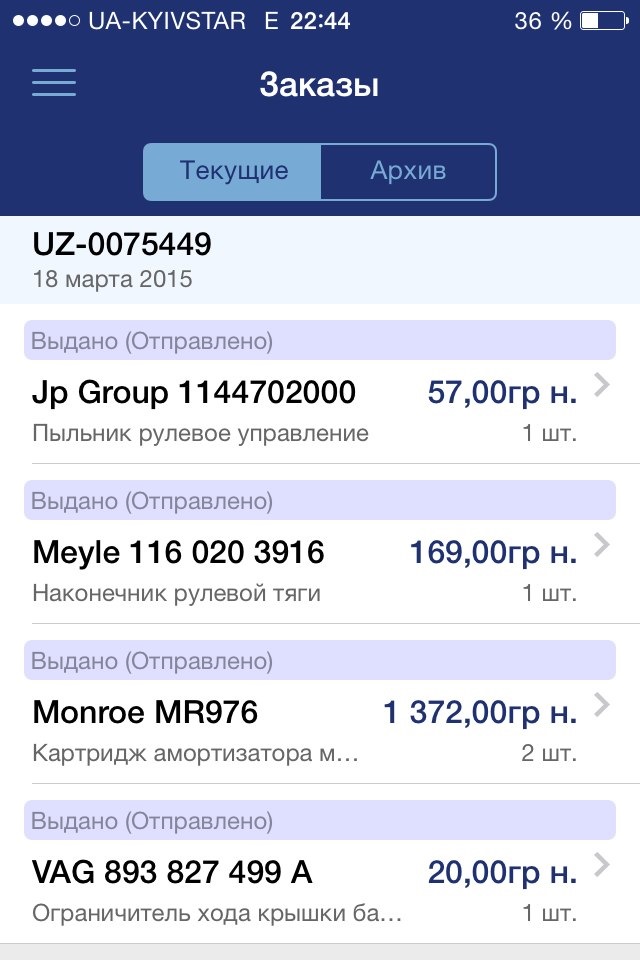 Заміна передніх стійок 1