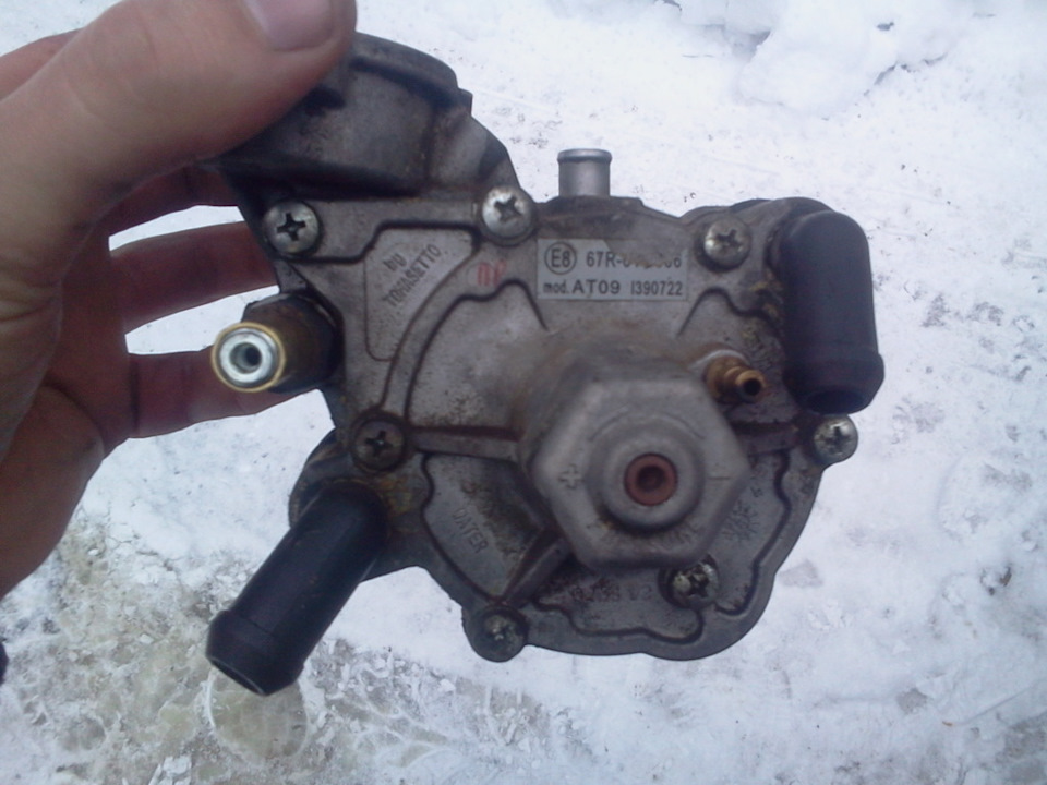 Перебір газового редуктора tomasetto alaska ат09 3