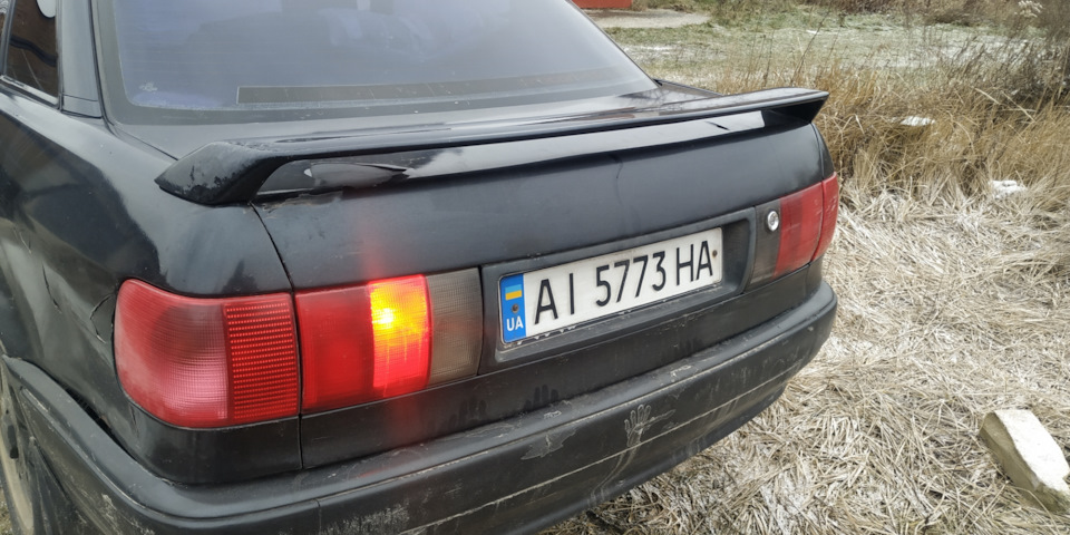 Обігрів заднього скла працює!) Audi 80 B4 3