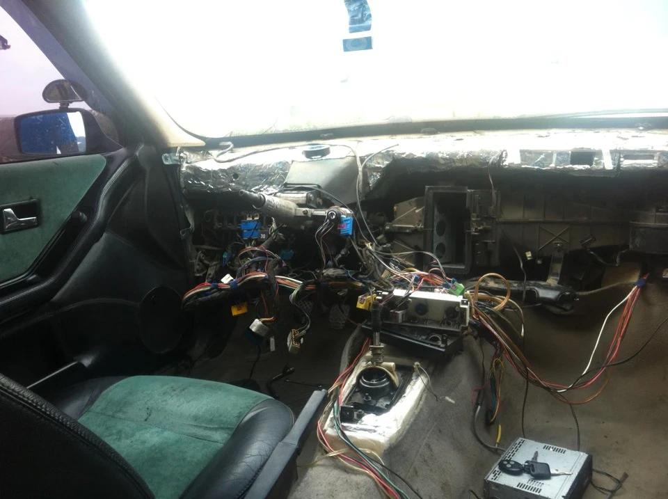 Ремонт пічки Audi 80 B4 Частина 1