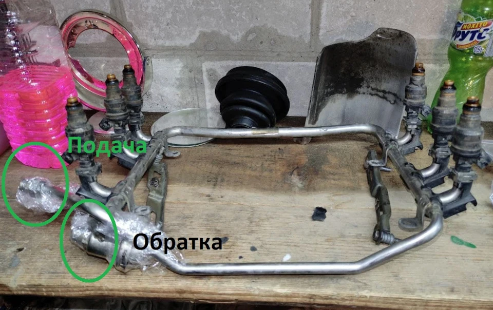 Відмова роботи паливного насоса Audi 80 2.6/2.8 ABC/AAH