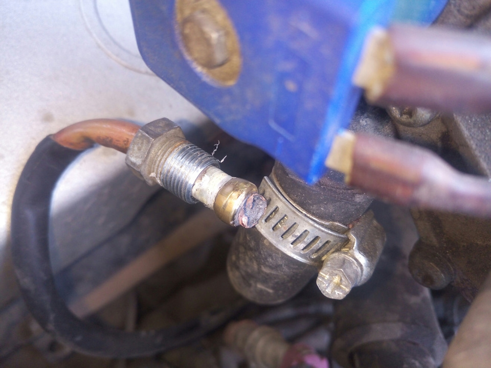 Витік газу та фільтр ГБО 1