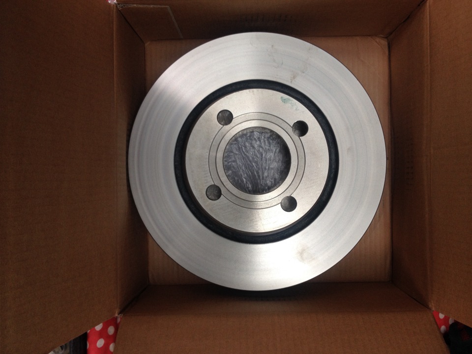 Заміна гальмівних дисків на Brembo 3