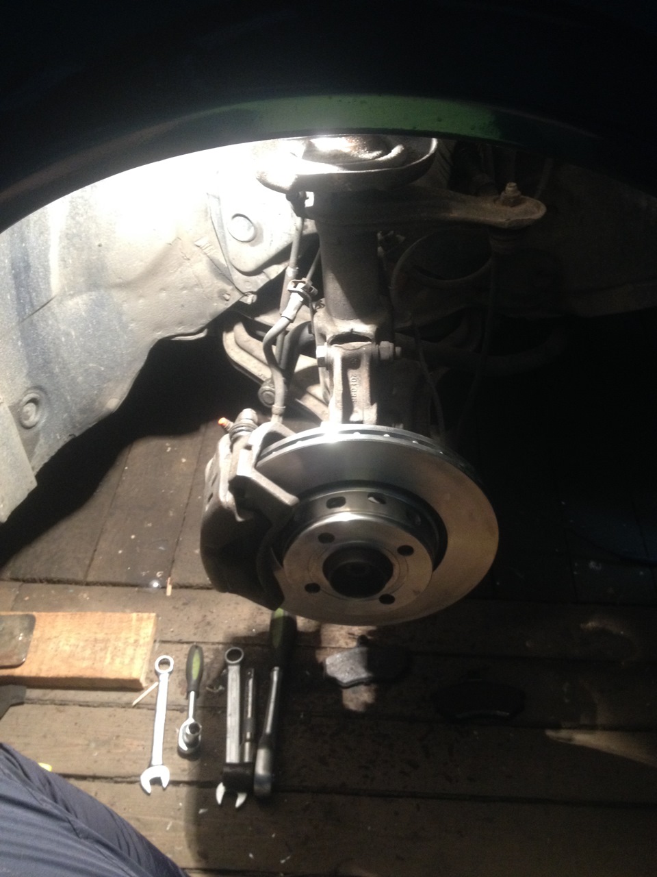 Заміна гальмівних дисків на Brembo 5