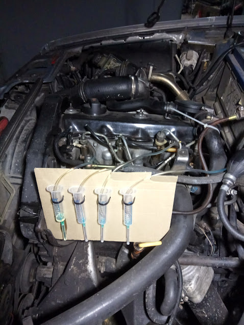 Вирішив я значить перевірити свої форсунки 1,9 TDI 1Z на кількість повернення. 1