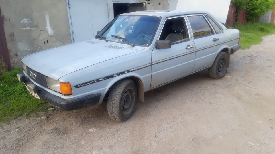 Перший мій приїзд у гараж. Привіт Audi 3