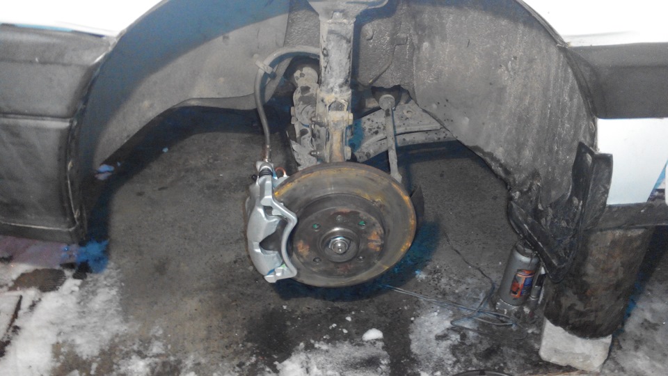 Кап ремонт гальм vw пасат в3 4