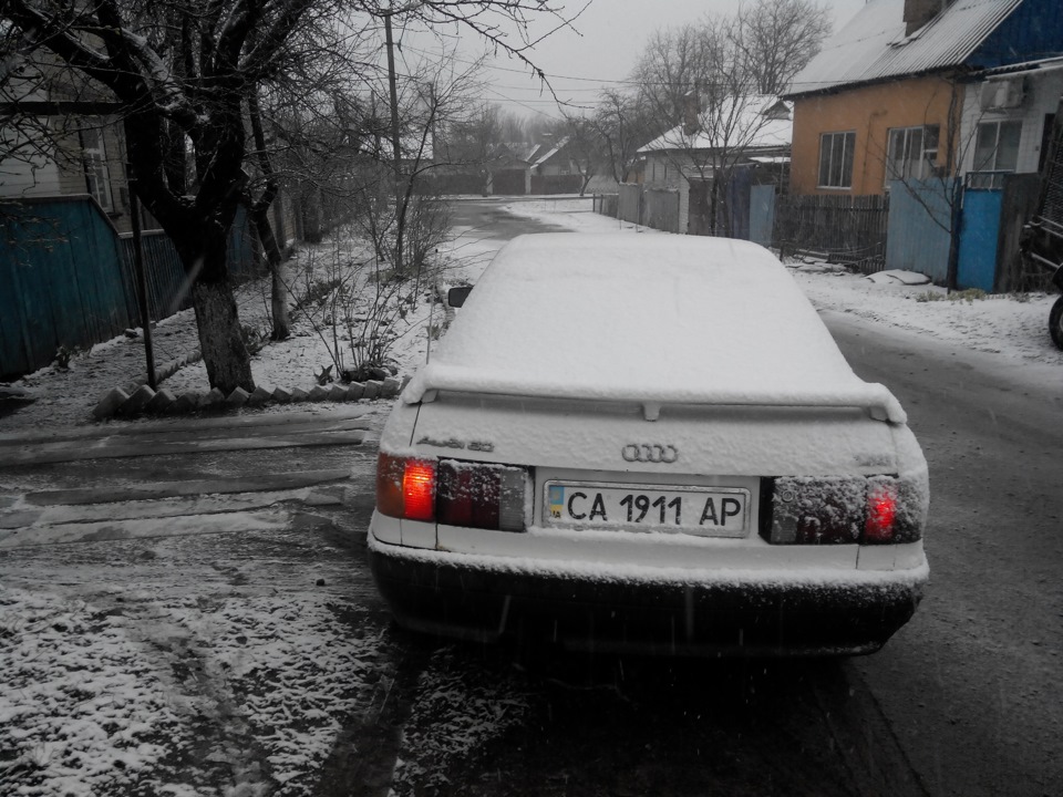 З першим снігом))) 2