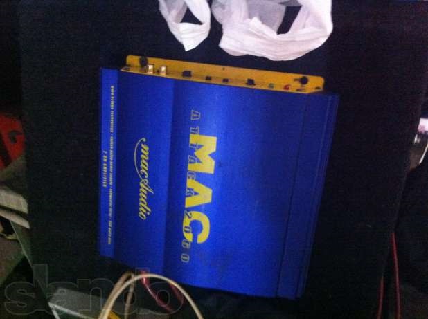 Mac Audio + Кондер на 2 Фарада 1