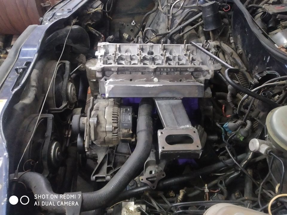 Установка A6 C4 2.0 ACE карбюратор солек 4