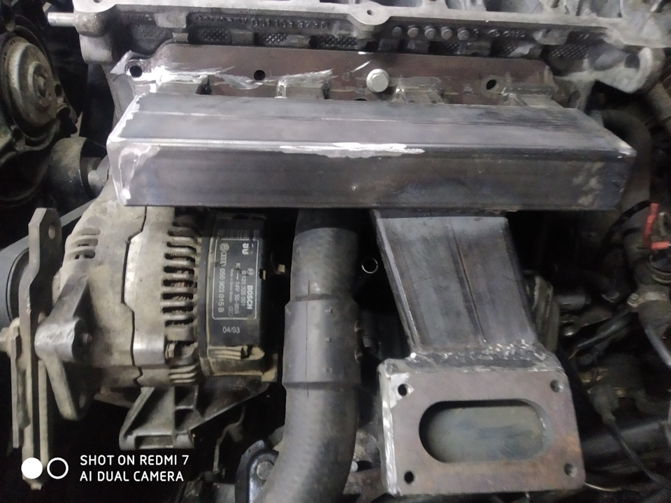 Установка A6 C4 2.0 ACE карбюратор солек 5
